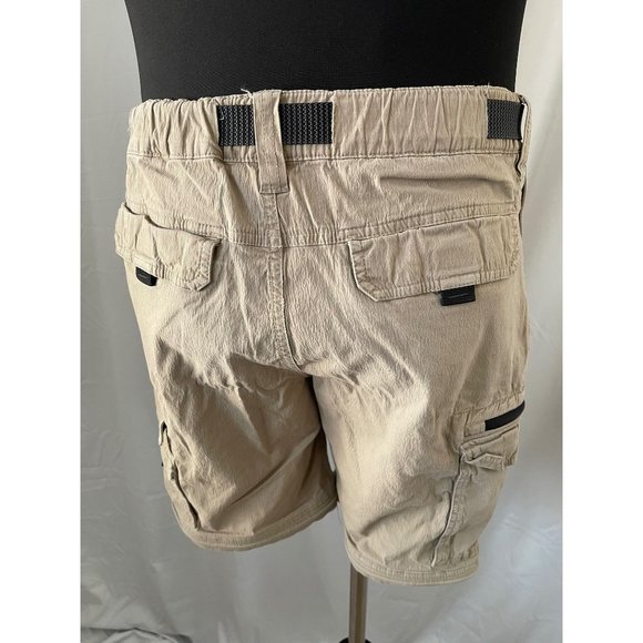 BC Clothing Khaki Cargo Shorts - Picture 7 of 11